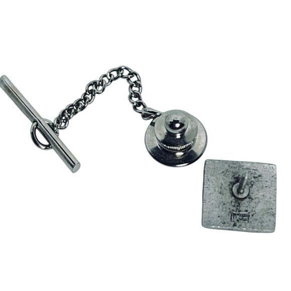 Vintage Sterling Silver Tie Tack With Eagle (1289-A-B) - Picture 4 of 4